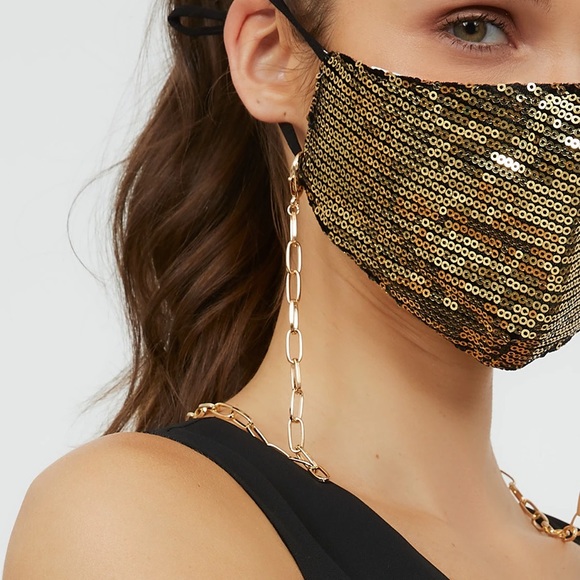 Accessories - MASK CHAIN LINK GOLD